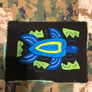 *NEW Kuna Indian Art- Molas from San Blas Islands, Panama (turtle)